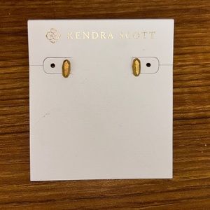 Gold Kendra Scott studs